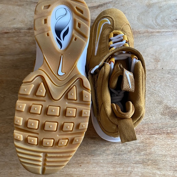 NIKE AIR GRIFFEY MAX 1 (GS) WHEAT-POLLEN-WHITE 5.5WOMENS SZ 7 - Picture 7 of 10